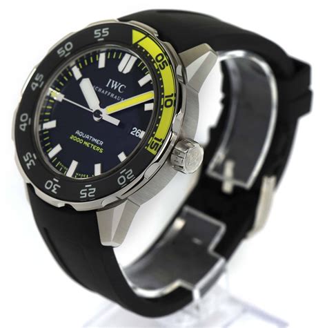 Vendesi IWC Aquatimer 2000 Automatic 44mm Black Dial 